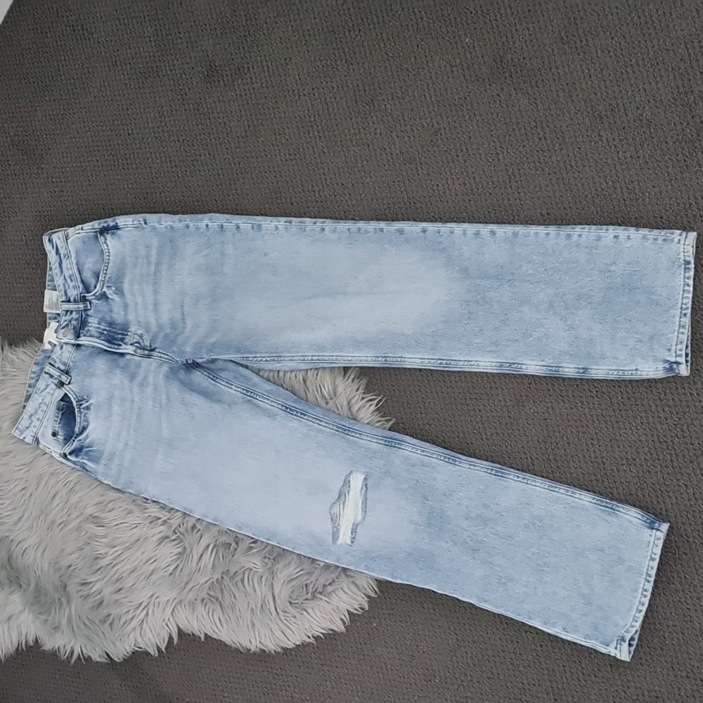 H&M denim baggy straight leg Jeans 6 - Picture 1 of 4